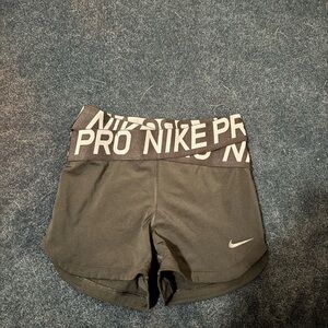 Nike Women's Black Pro Shorts